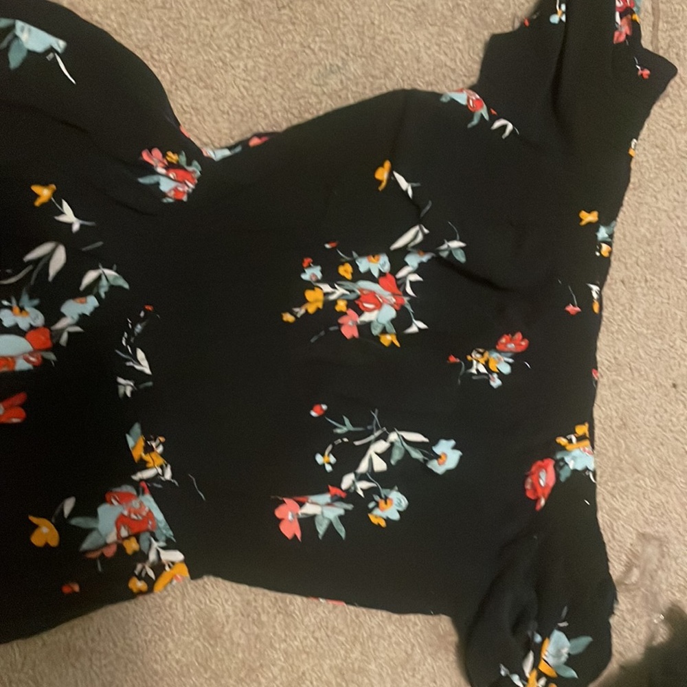 Be you be free floral romper